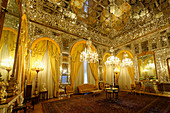 Brilliant Hall, Golestan Palace, UNESCO-Weltkulturerbe, Teheran, Islamische Republik Iran, Naher Osten