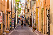Die engen Gassen der Altstadt, Le Panier, Marseille, Bouches du Rhone, Provence, Frankreich, Mittelmeer, Europa