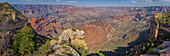 Grand Canyon Blick östlich von Shoshone Point am Südrand, Grand Canyon National Park, UNESCO-Weltkulturerbe, Arizona, Vereinigte Staaten von Amerika, Nordamerika