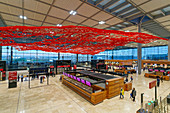 Berlin Brandenburg Airport BER. Willy Brandt, Terminal 1, Schönefeld, Berlin, Germany