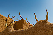 Traditionelles Haus, UNESCO-Weltkulturerbe, Agadez, Niger, Westafrika, Afrika