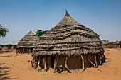 Traditionelles Hausa-Dorf, südlicher Niger, Westafrika, Afrika