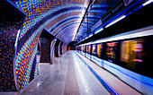 U-Bahnhof Szent Gellert Ter, Budapest, Ungarn, Europa