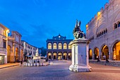 Piazza Cavour, Rimini, Emilia Romagna, Italy, Europe