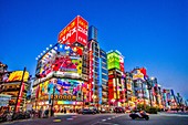 Japan, Tokyo City, Shinjuku Ward, Kabukicho Area, Yasukuni Dori Avenue