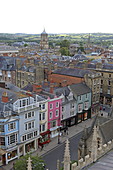 Blick auf die High Street, Oxford, Oxfordshire, England