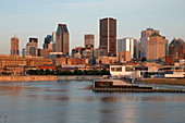 View on the Old Port in Montreal, Quebec, Canada