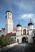 Schloss in Dillingen an der Donau (heute Finanzamt), Bayern, Deutschland