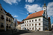 Rathaus von Gundelfingen an der Donau, Landkreis Dillingen, Bayern, Deutschland