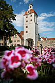 "Unteres Tor" in Gundelfingen an der Donau, Landkreis Dillingen, Bayern, Deutschland