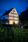 Town hall in Möhringen near Tuttlingen, Baden-Wuerttemberg, Danube, Germany