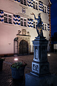 Town hall in Möhringen near Tuttlingen, Baden-Wuerttemberg, Danube, Germany