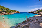 Cala Llombards Bucht auf Mallorca, Spanien
