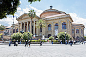 Theater Massimo, Palermo, Sicily, Italy
