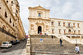 Church, San Francesco Dâ € ™ Assisi, Noto, Sicily, Italy