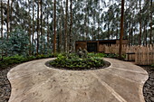 Spa Gebäude im Luxusresort OneundOnly Gorilla's Nest, Ruhengeri, Northern Province, Ruanda, Afrika