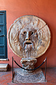 Bocca della Verita (Mouth of Truth), Santa Maria in Cosmedin Church, Rome, Lazio, Italy, Europe