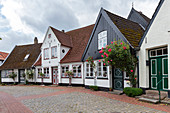Old fishing settlement Holm, Schleswig, Schleswig-Holstein, Germany