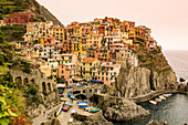 Manarola, Cinque Terre, UNESCO-Weltkulturerbe, Ligurien, Italien, Europa