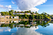 Portree Harbour, Isle of Skye, Innere Hebriden, Hochland und Inseln, Schottland, Vereinigtes Königreich, Europa