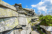 Bayerischer Plöckenstein im Bayerischen Wald, Bayern, Deutschland