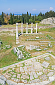 Tempel des Apollo, Asklepion, Kos, Dodekanes-Inseln, Griechenland, Europa