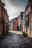 View of the old town of Lueneburg, Germany