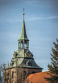 View of the St. Michaelis Church in Lueneburg, Germany