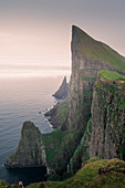 Cliffs at Mylingur on Streymoy Island, Faroe Islands