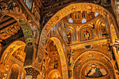 Cappella Palatina, Palastkapelle, Palermo, Sizilien, Italien, Europa