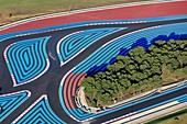 France, Var, Le Castellet, racetrack Paul Ricard (aerial view)