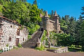 Frankreich, Haute Loire, Saint Paulien, Schloss La Rochelambert