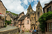 Sainte Foy Abbey, UNESCO World Heritage Site, Conques, Aveyron Department, Occitania, France