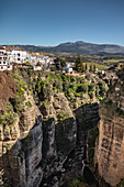 View of the El Tajo Gorge in Ronda, Spain
