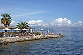 Anemomilos Restaurant and Bar, Garitsa District, Kerkira, Corfu Town, Kerkyra, Corfu Island, Ionian Islands, Greece