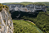 Ardèche, Gorges de l’Ardèche, Vallon-Pont-d'Arc, Rhône-Alpes, Frankreich