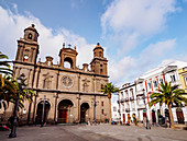 Kathedrale von Santa Ana, Plaza de Santa Ana, Las Palmas von Gran Canaria, Gran Canaria, Kanarische Inseln, Spanien, Atlantik, Europa