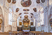 Wallfahrtskirche Maria Gern bei Berchtesgaden, Oberbayern, Bayern, Deutschland