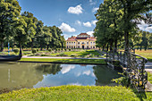 Lustheim Palace in the Schleissheim Palace complex, Oberschleißheim, Upper Bavaria, Bavaria, Germany