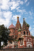 Basilius-Kathedrale auf dem Roten Platz, Moskau, Russland, Europa