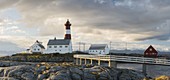 Tranoy Leuchtturm, Hamaroy, Ofoten, Nordland, Norwegen