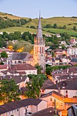 France, Cantal, Aurillac, Saint Geraud church