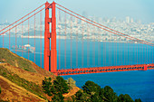 Ansicht der Golden Gate Bridge, San Francisco, Kalifornien, Vereinigte Staaten von Amerika, Nordamerika