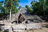 Die archäologische Maya-Stätte von Coba, Quintana Roo, Mexiko, Nordamerika
