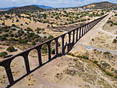 Aqueduct of Padre Tembleque, UNESCO World Heritage Site, Mexico state, Mexico, North America