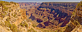 Grand Canyon viewed from the east side of Maricopa Point along the Hermit Road, Grand Canyon National Park, UNESCO World Heritage Site, Arizona, United States of America, North America