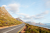 Road near Pringle Bay, Western Cape, South Africa, Africa