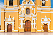 Peru, La Libertad province, north coast, Trujillo, Plaza de Armas, the cathedral 