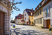 Frauengasse in Schweinfurt, Bavaria, Germany