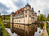 Mitwitz moated castle, Bavaria, Germany